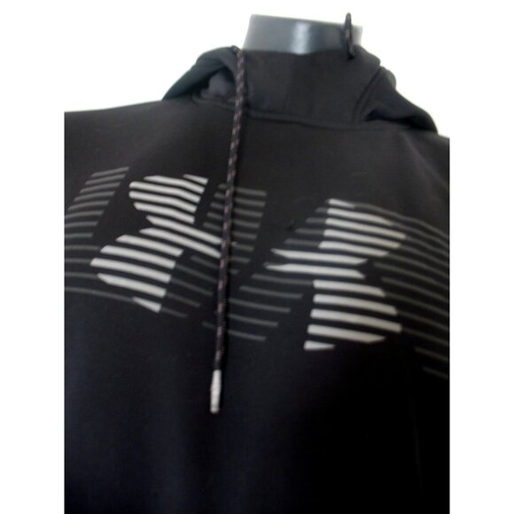 Under Armour Unisex Black/Gray Sweatshirt Hoodie Large - Picture 10 of 13